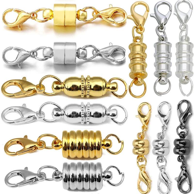5-10 Sets/Lot Magnetic Clasps for Jewelry Making DIY Bracelet Necklace Magnet Clasp Connector Buckle Fasteners Accessories