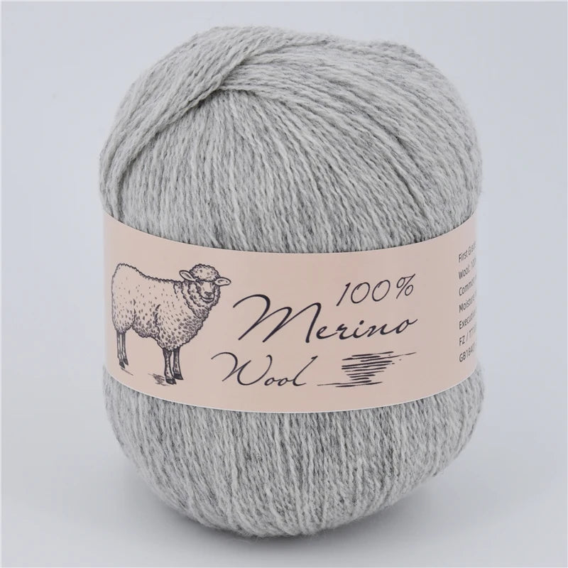 100 Percent Wool Yarn for Knitting Lightweight Crochet Thick Thread Hand Knitted Mohair Sweater Merino Wool 50g