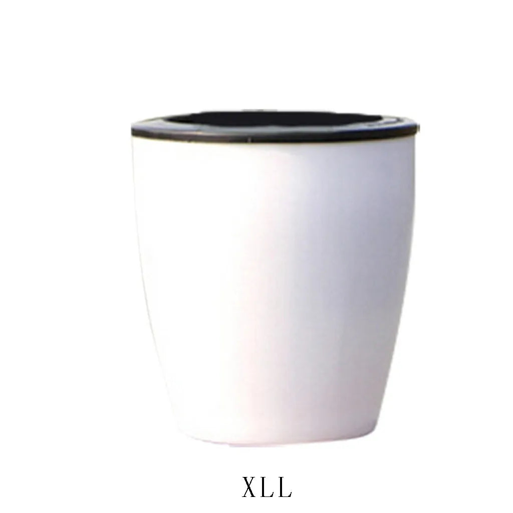 Lazy Flower Pot Automatic Water Absorption Plastic Pot Green Plant Water Culture