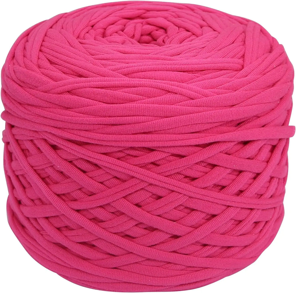 Thick Dark Green Knitting Yarn T Shirt Yarn for DIY Bag Blanket and Cushion Crocheting Projects