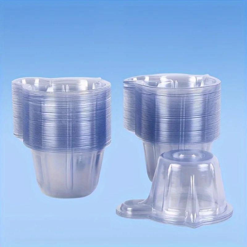 DIY Epoxy Resin Jewelry Making Kit - 100pcs 40ML/1.35OZ Plastic Disposable Cups & Silicone Resin Mold