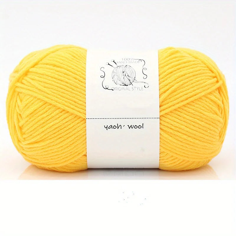 100g 100 Percent Acrylic Yarn for Hand Knitting and Crochet DIY Projects 200M Length