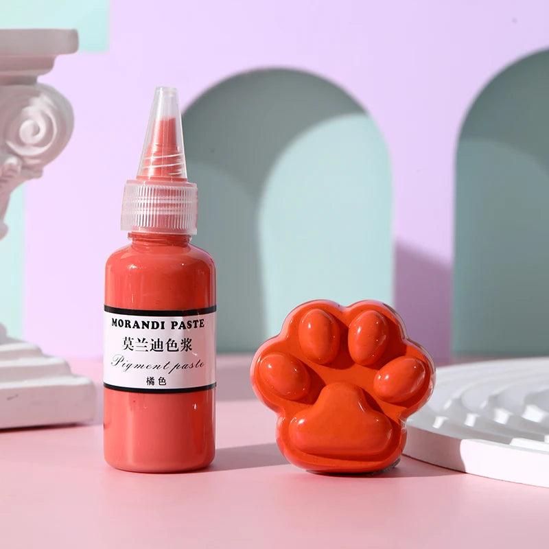 30g Paste Pigment UV Resin Glue Liquid Colorant Dye Ink Diffusion For Epoxy Resin Pigment Paste DIY Jewelry Making Resin Dye