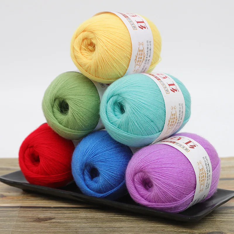 1Pc 50g  Cashmere Wool Yarn hand knitting thin lana to Crochet Yarn to knit crocheted line knitted thread sweater