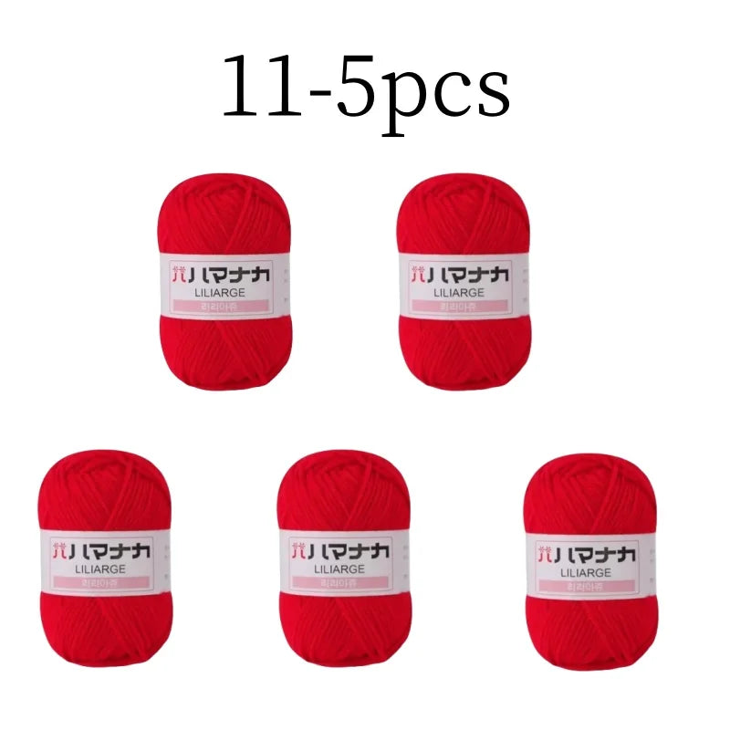 Soft Thick Wool Yarn For Knitting Crochet Classic 25g Ball