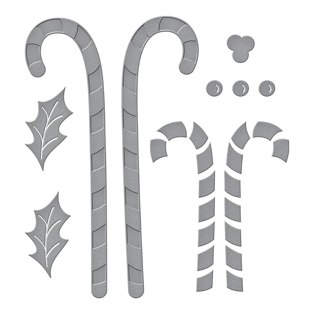 Christmas Holidays Collection Metal Cutting Dies Embossing Diecut for DIY Card Making Scrapbooking Photo Album Crafting Decor
