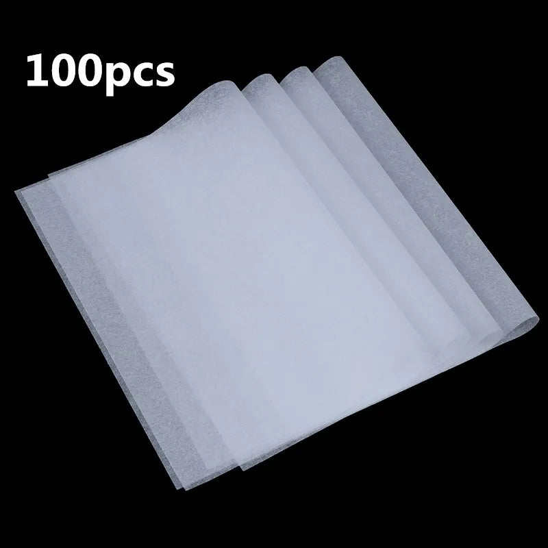 100pcs Translucent Tracing Paperfor Patterns Calligraphy Craft Writing Copying Drawing Sheet Paper Office Supplies 270*190mm