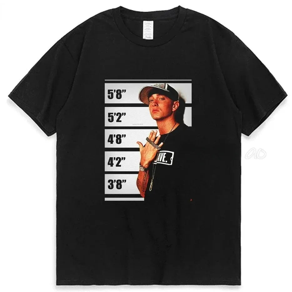 Eminem Graphic T-Shirt for Men Women and Kids Hip Hop Style Summer Fashion Top