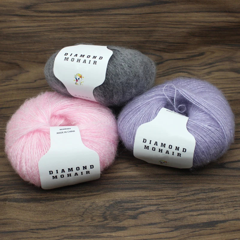 1PC 25g 40% imitation wool 60% acrylic yarn for knitting lana crochet mohair yarn to hand knit crocheted line threads to knitted