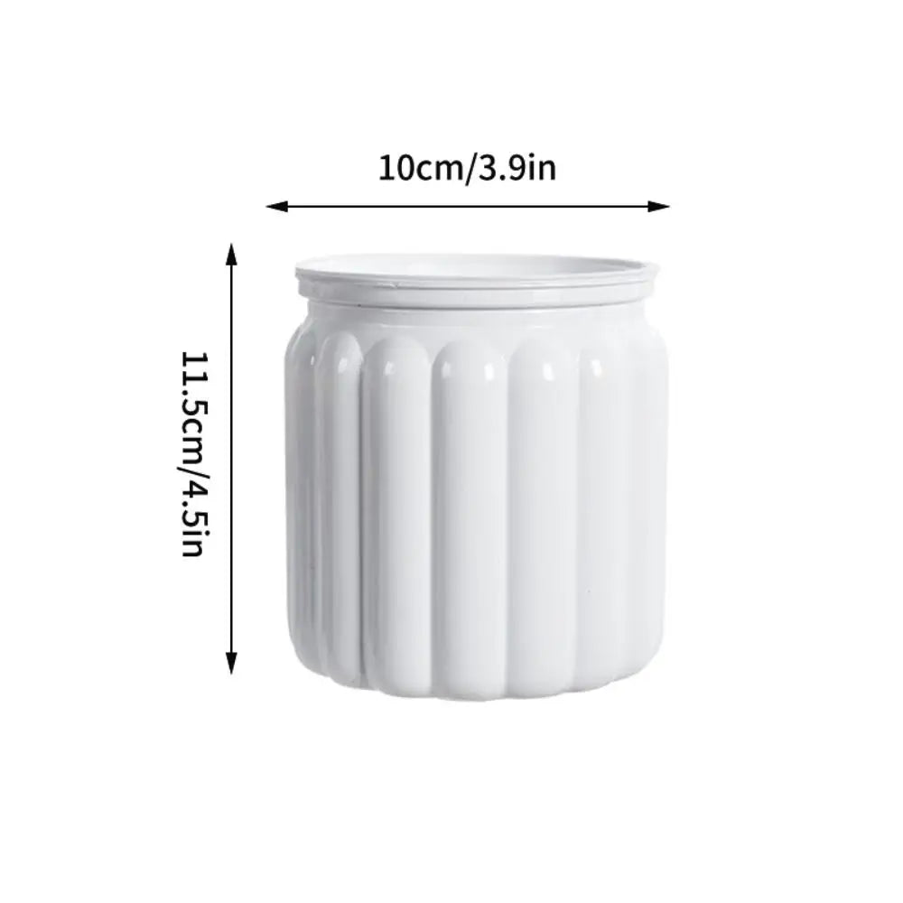 Self Watering Hydroponic Plants Pot Plastic Flowerpot Removable Mini Succulent Planter Tabletop Vase Fashion Office Bonsai Decor
