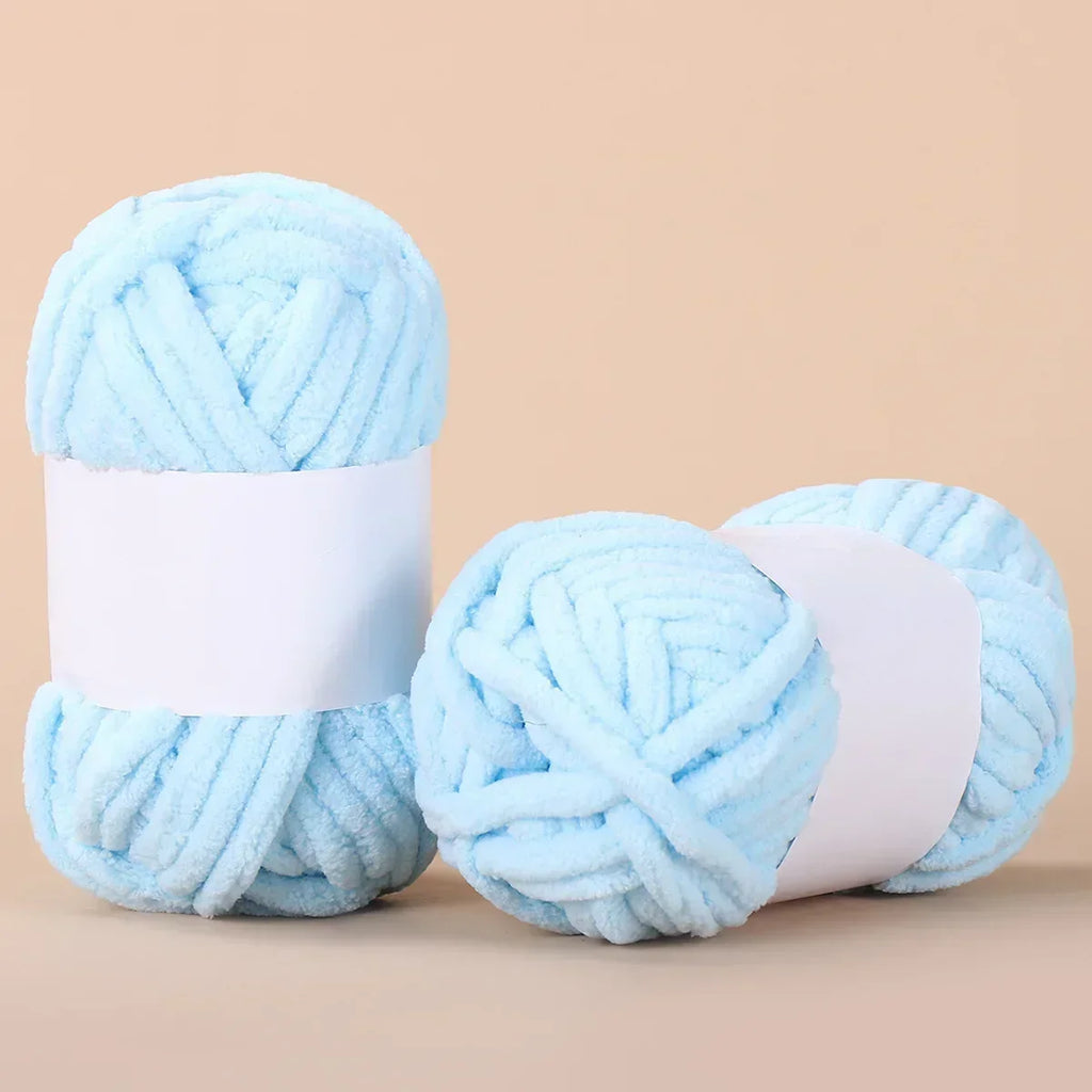 Thick Velvet Yarn Chenille For Baby Scarf And Hat Knitting
