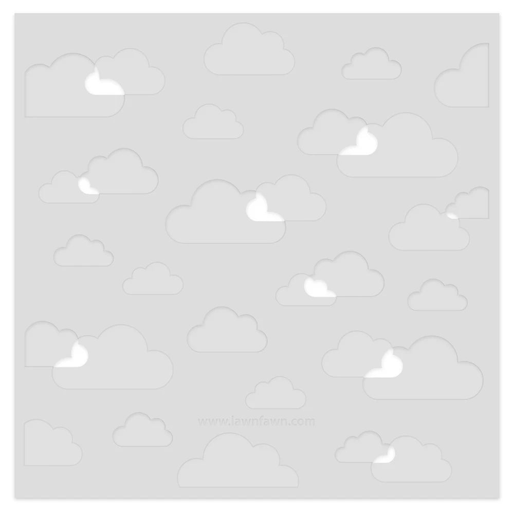 Foldable Box Cloud Rainbow Rectangle Hello Baby Elephant Moon Metal Cutting Dies for Scrapbooking Crafts DIY Card Making L01