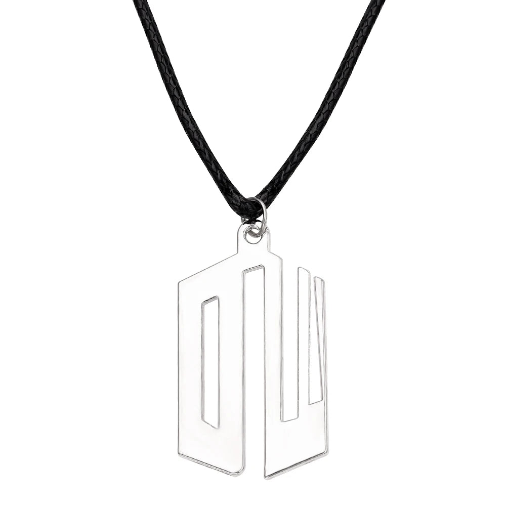 Hot Movie Dr who Pendant Necklace Stainless Steel Simple Trendy Chian Choker Jewelry Accessories Gifts For Men And Women