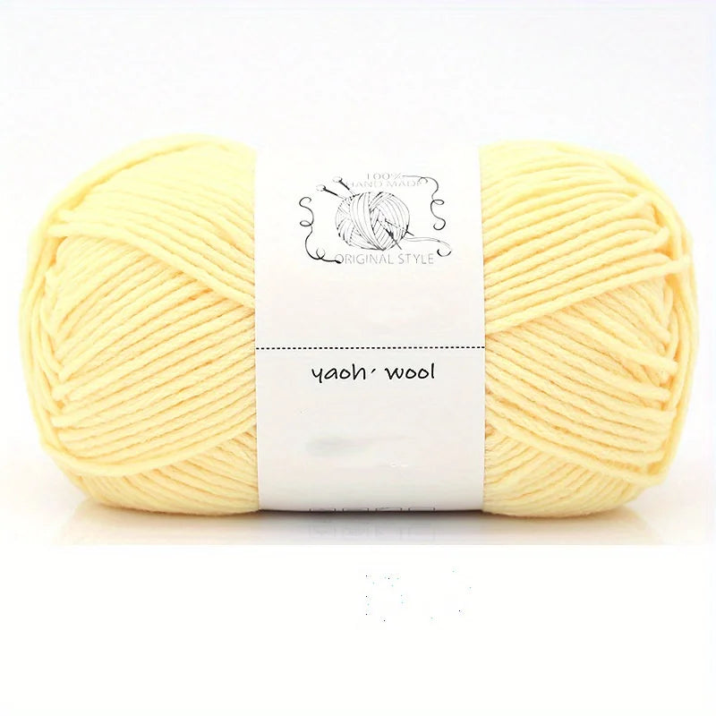 100g 100 Percent Acrylic Yarn for Hand Knitting and Crochet DIY Projects 200M Length