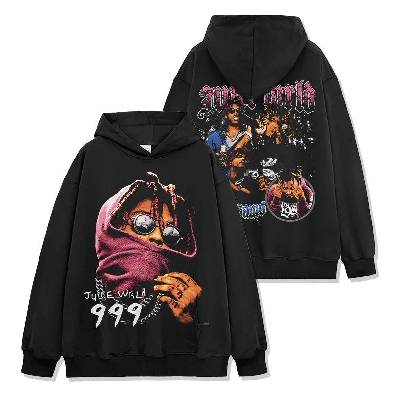 Rapper Juice Wrld 999 Short T Shirt Men's Women's Letter Printed Tshirts Y2k Casual Fashion Sportswear Summer Clothing