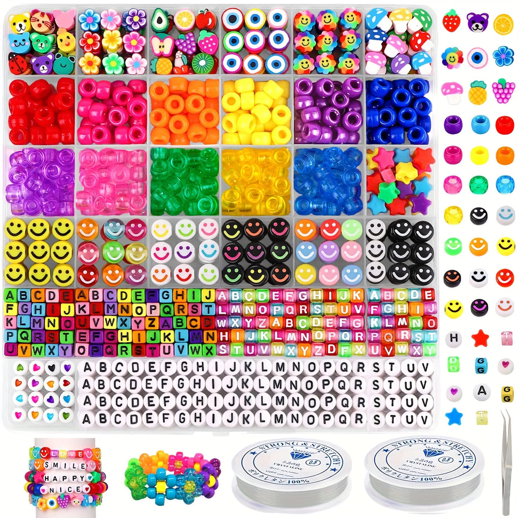 1pcs Mixed Letter Beads for Bracelets Making Kit Acrylic Alphabet Beads for Jewelry Making DIY Necklace Accessories