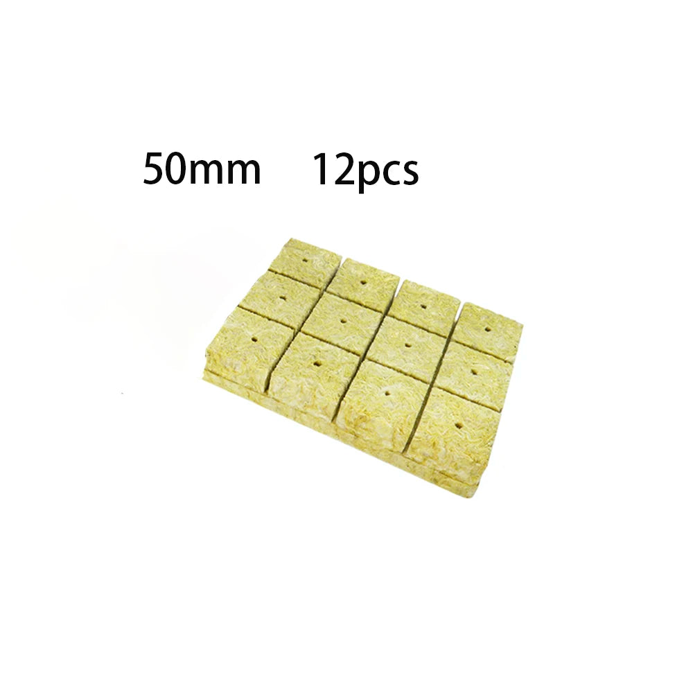 Agriculture  Cultivation Nutrient Blocks Hydroponic Rockwool Board Reusable High Water Retention For Soilless Planting