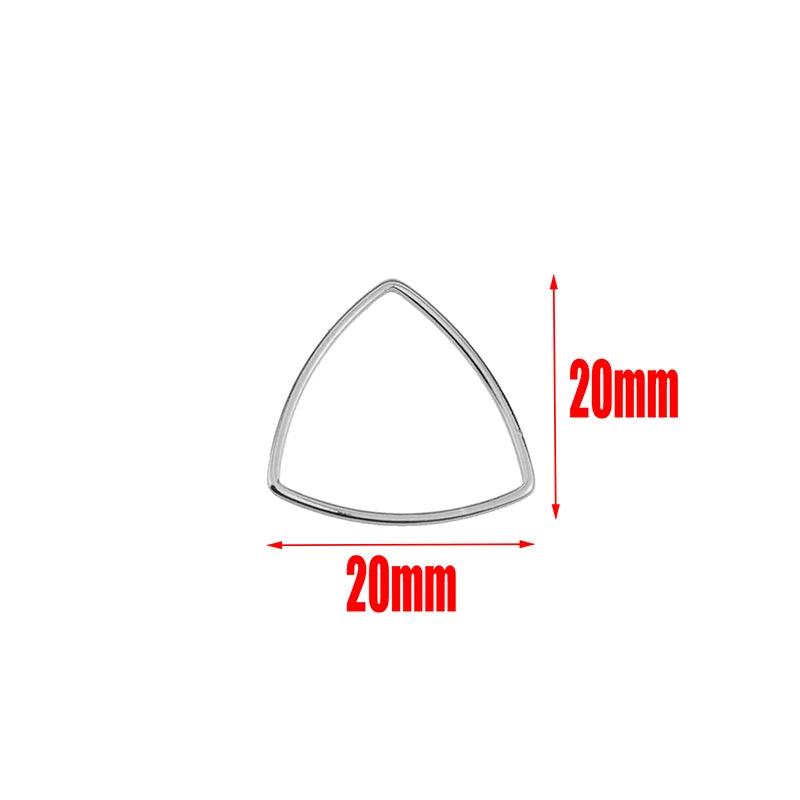 10pcs Stainless Steel Charms Connectors Hollow Frame Bezel Cross Moon for DIY Casting Necklaces Earrings Jewelry Making Supplies