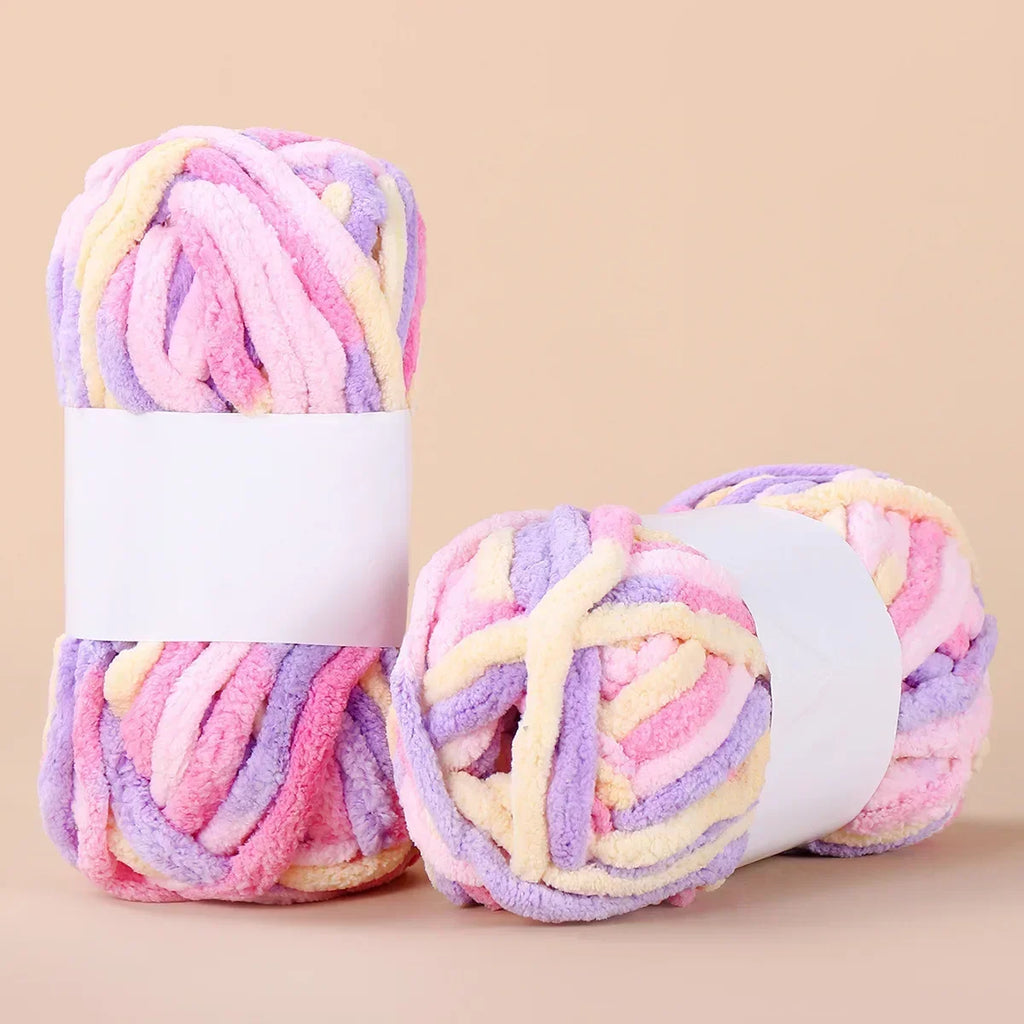 Thick Velvet Yarn Chenille For Baby Scarf And Hat Knitting