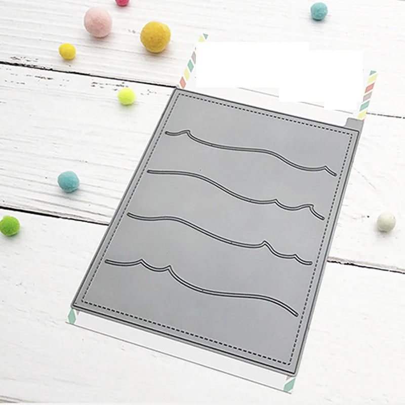 Happy Birthday Word Cutting Dies Sweet Feline Metal Die Cuts for DIY Scrapbooking Album Card Making Decoration