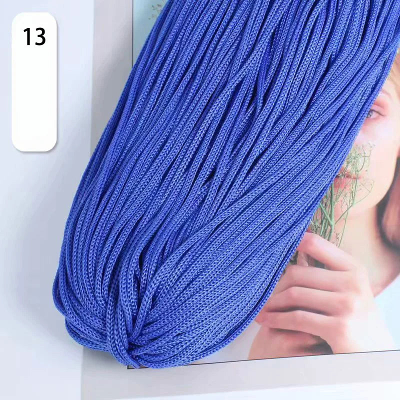 Light Body Ice Silk Thread Set For DIY Crochet Hats And Bags