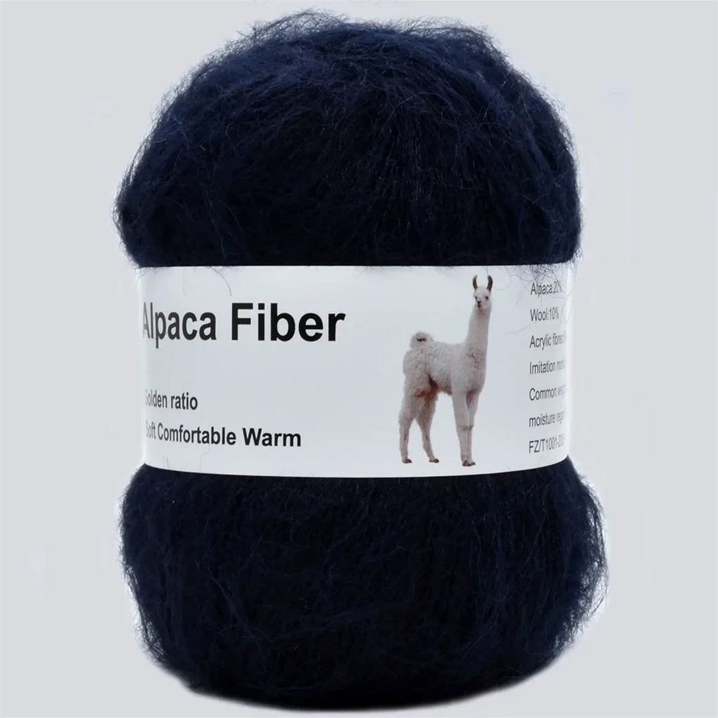 Alpaca Mohair Yarn Plush Thick Crochet Wool For Knitting