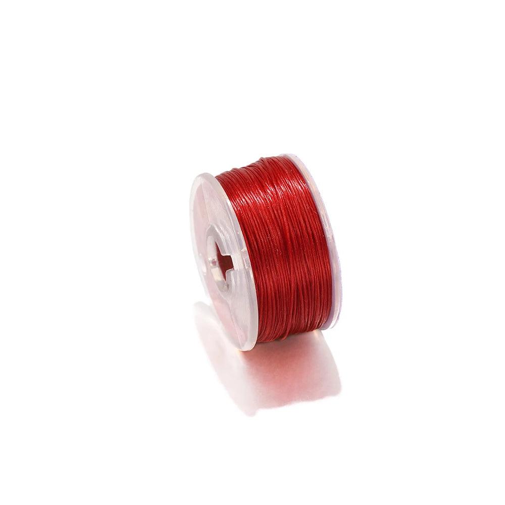 50Yards Nylon Bead Thread Nonelastic Beading Threads Seed Beads Cord Thread for DIY Bracelets Necklace Jewelry Making Supplies