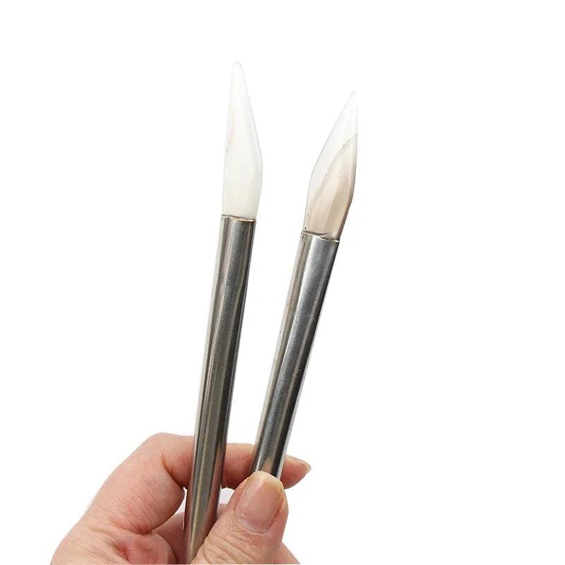 Agate Pen Knife DIY Gold/Silver Polishing Scraping Bright Texture Knife Tools  Clay Pottery Ceramic Sculpture Tools