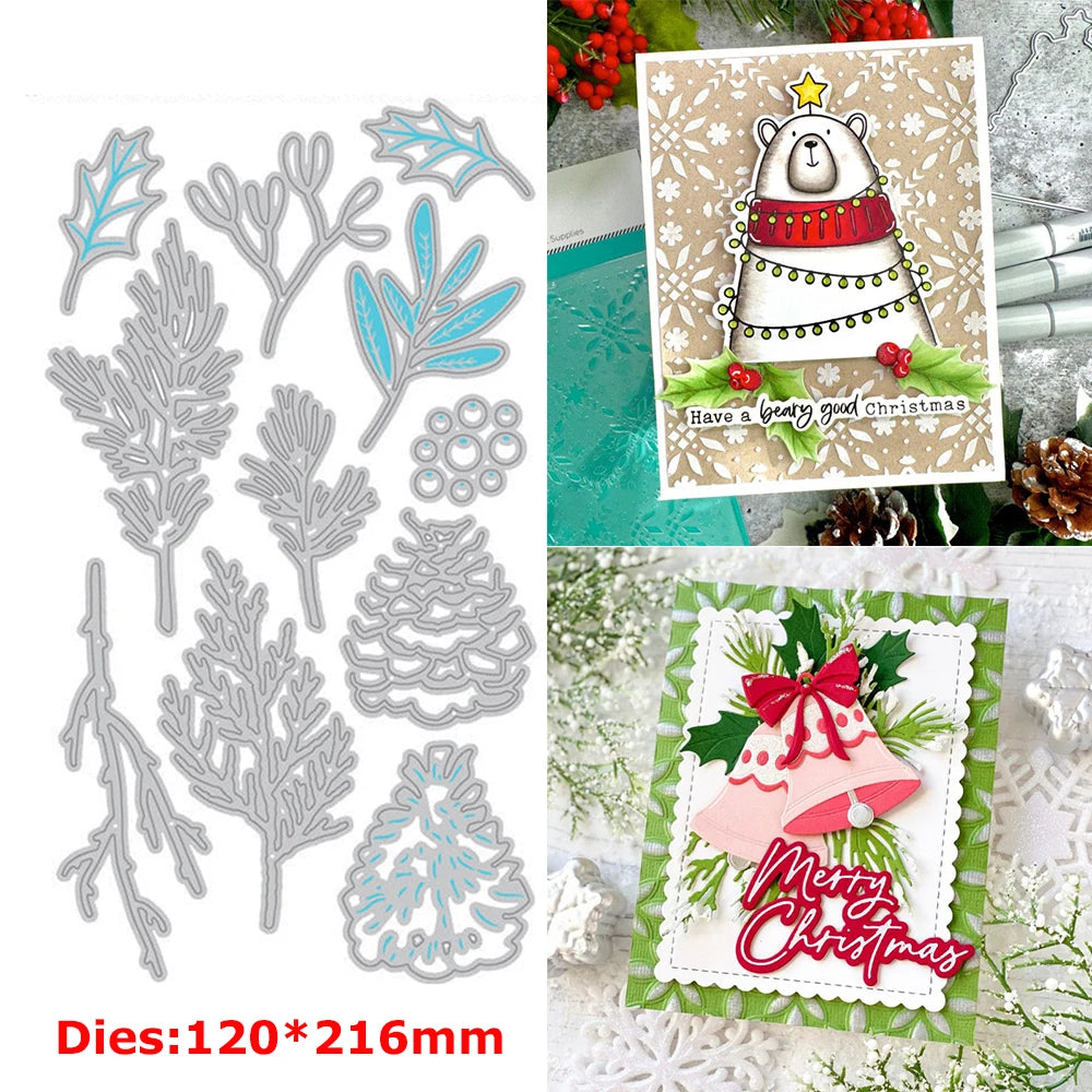Elegant Flower Blossom Metal Cutting Dies Layered Frame Background Mould Knife for DIY Scrapbooking Christmas Card Craft Making