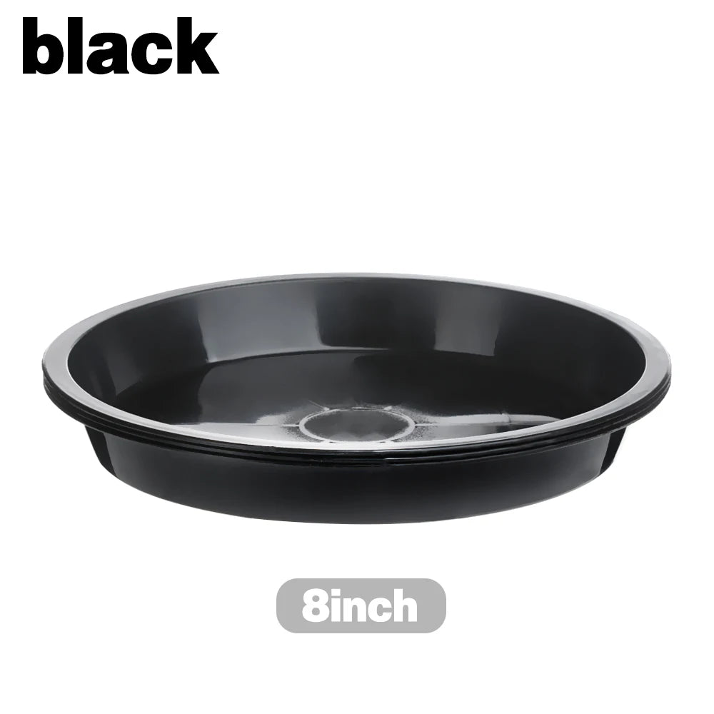 3Pcs Plant Saucer 4/6/7/8/10 inch Drip Trays Plastic Tray Saucers Indoor Outdoor Flower Pot Round