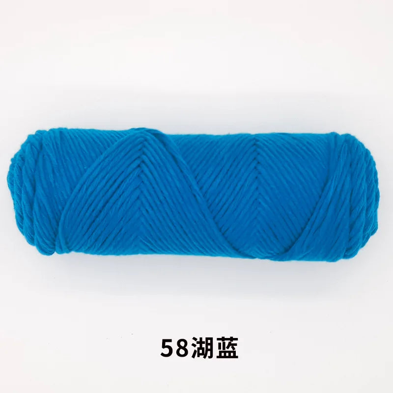 Milk Cotton Yarn 8 Ply Acrylic Crochet For Amigurumi Doll