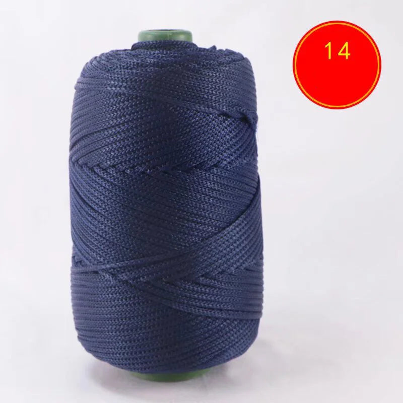 Lightweight Ice Silk Thread 225g Handcrafted Yarn for Summer Hats Storage Baskets and Seat Cushions