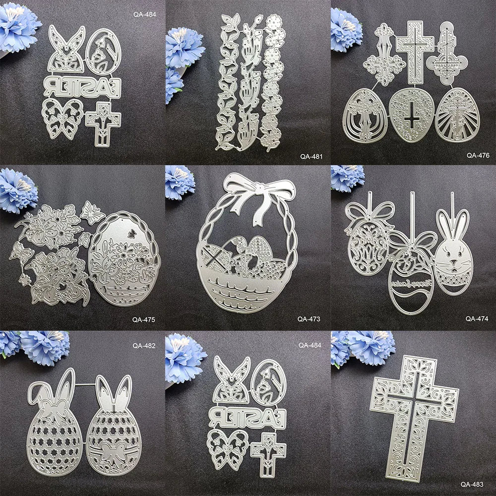 AZSG New Style Metal Cutting Dies for Scrapbooking and Card Making Paper Craft Album Decorative Embossing Folder Cut Die