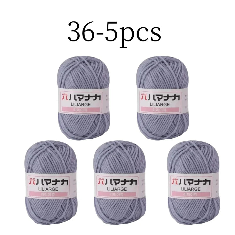 Soft Thick Wool Yarn For Knitting Crochet Classic 25g Ball
