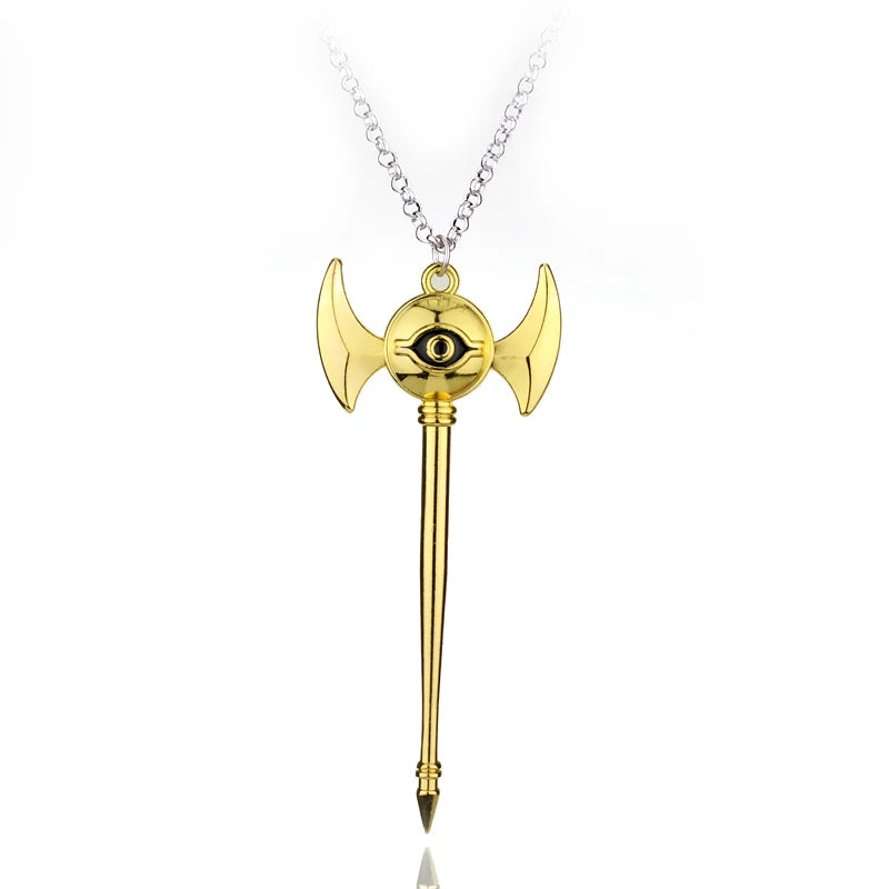 3D Yu-Gi-Oh Necklace Anime Yugioh Millenium Pendant Jewelry Toy Yu Gi Oh Cosplay Pyramid Egyptian Eye Of Horus Necklace-30