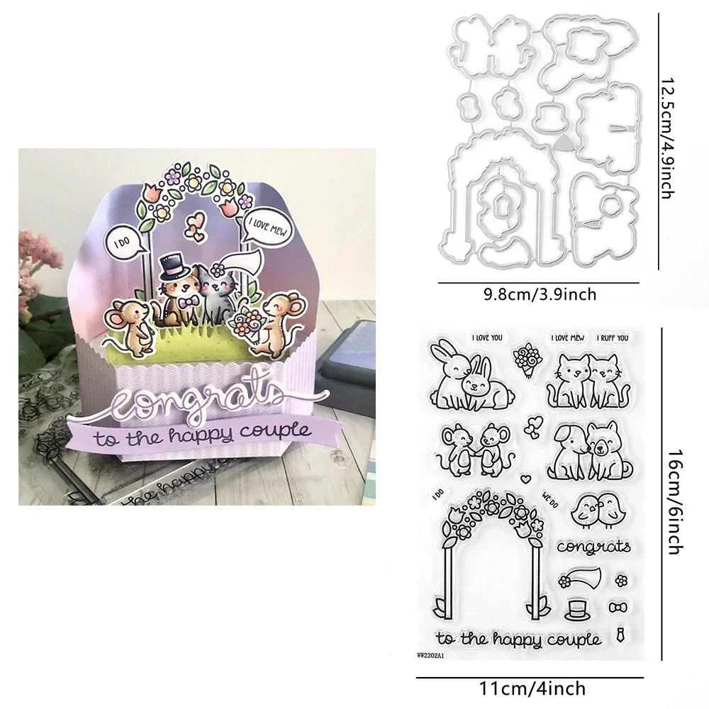 Stitched Root Veggies Metal Cutting Dies Butterfly Embossing Diecut for DIY Card Making Scrapbooking Crafting Supplies