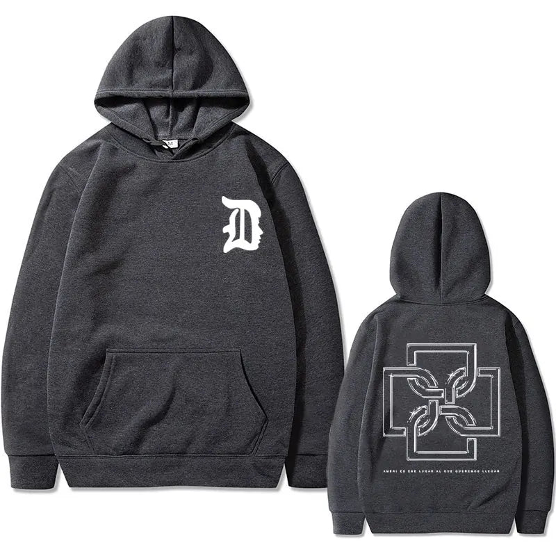 Rapper Duki Merch Hoodie Men Women Fashion Hip Hop Oversized Streetwear Male Trend Long Sleeve Hoodies Unisex Fleece Sweatshirt