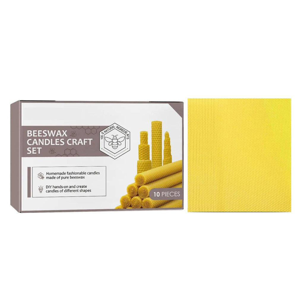 Bees Wax Candle Taper Candles 10pcs-Handmade Honeycomb-Cotton Luxury Premium Beeswax Decorative Candles Taper антистресс