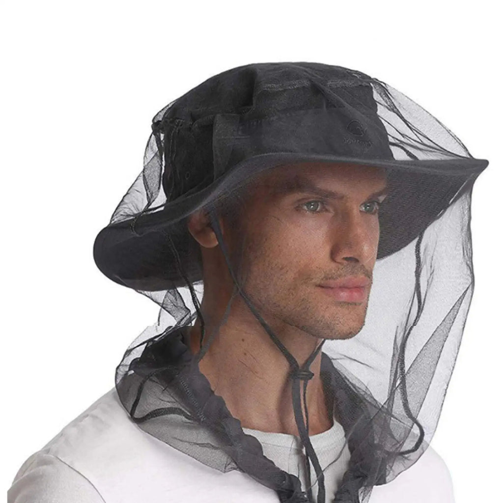 Bee Keeping Insects Mosquito Net Outdoor Anti-mosquito Cover Hood Fishing Anti-insect Lightweight Neck Hat Camouflage H B6R1