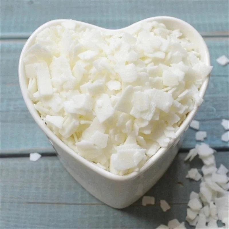 1KG Natural Soy Wax Flake Scented Candle Raw Material 100% Additive-free DIY Smokeless Candle Making Supplies