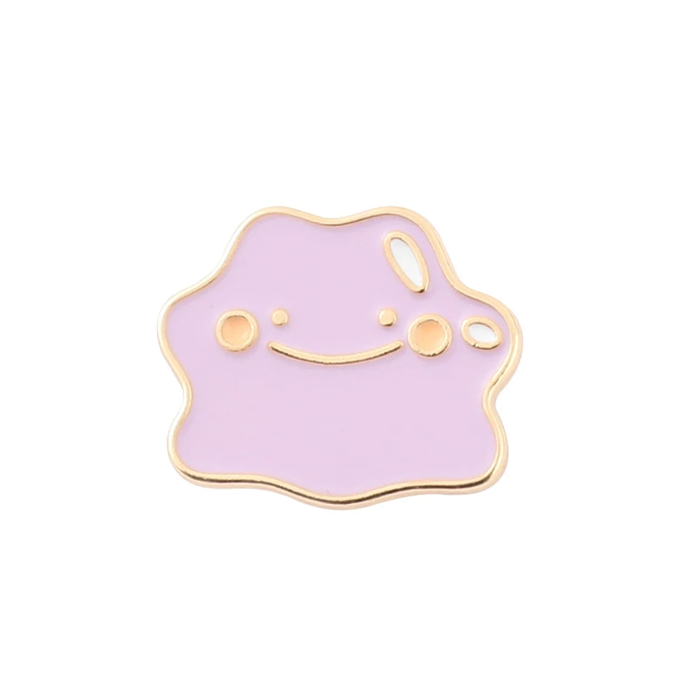 High Quality Metal Cartoon Smile Cloud Enamel Brooch Pin Bag Collar Lapel Badge Jewelry Cloud For Women Kids