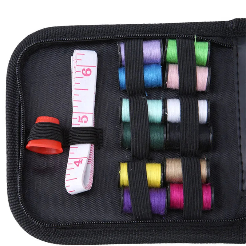 1 PC  Portable Mini Travel Household Sewing Box Set Sewing Kit Storage Bags Sundries Organizer Home Tools Sewing Accessories