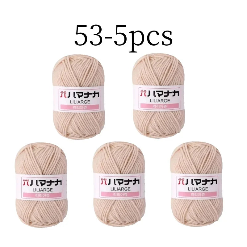 Soft Thick Wool Yarn For Knitting Crochet Classic 25g Ball