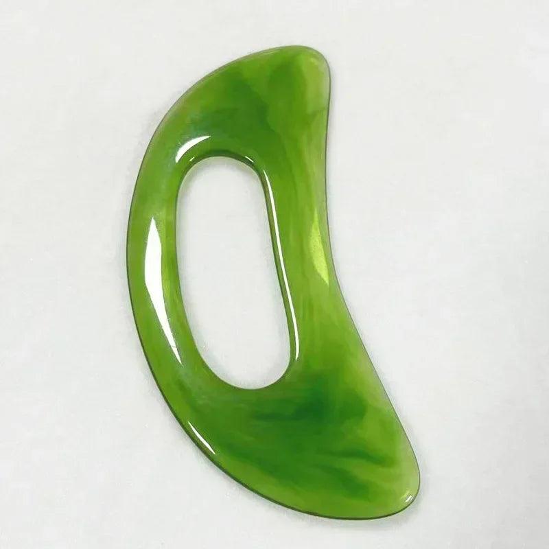 Guasha Board Resin Beeswax Massager Scraper Chinese Gua Sha Tool For Face Neck Back Body Acupuncture Pressure Massage Therapy