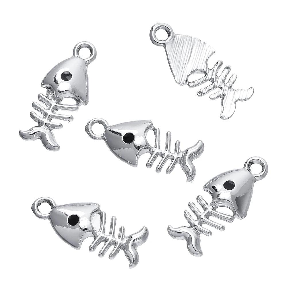 10pcs/Lot Alloy Butterfly Pendants with Crystal Rhinestone Charms for Necklace Earrings DIY Jewelry Making Findings Accessories