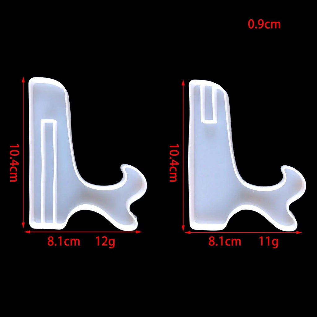 Rectangle Photo Frame Silicone Mold Oval Shape Ornaments Epoxy Resin Mould for DIY Epoxy Resin Mold Crafts Table Home Decoration