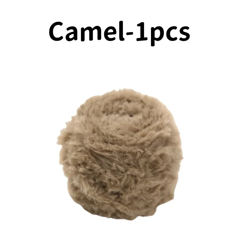 Super Soft Faux Fur Eyelash Yarn for Crochet and Knits 100g