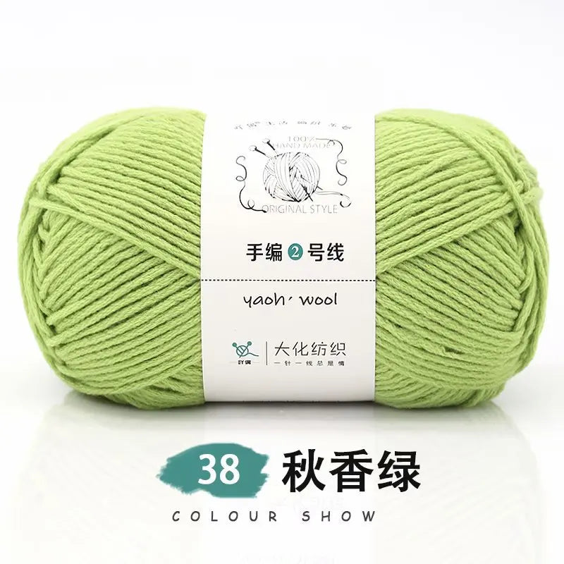 100g 100 Percent Acrylic Yarn for Hand Knitting and Crochet DIY Projects 200M Length