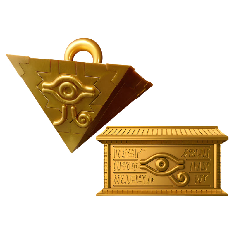 Anime Genuine Original Yu-Gi-Oh! Duel Monsters Ultimagear Millennium Puzzle Pharaoh Artifact Assembly Model Anime Figure Toy