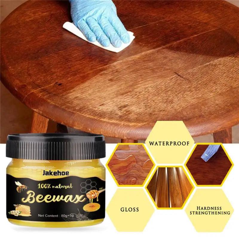Polished Beeswax Natural Protected High Quality Gentle Wood Preservation Floor Care Beeswax Lasting Do Not Hurt The Home